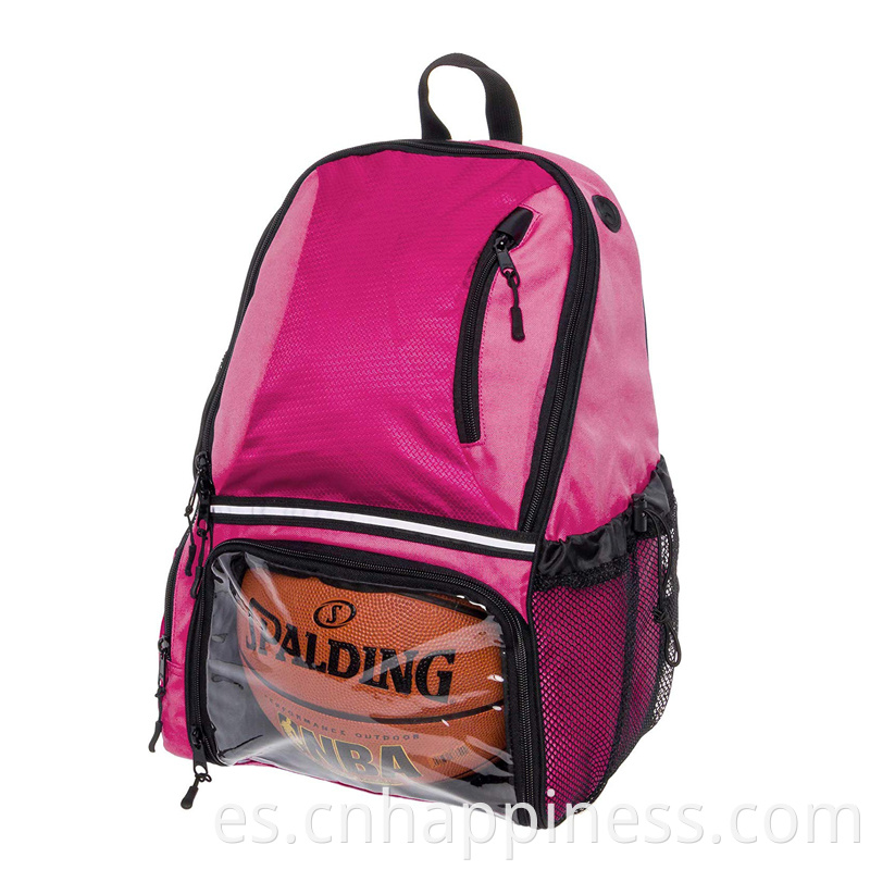 Mochila de bola de moda profesional mochila impermeable baloncesto extremo mochila mochila mochila para el gimnasio de viajes mochilas con soporte de pelota